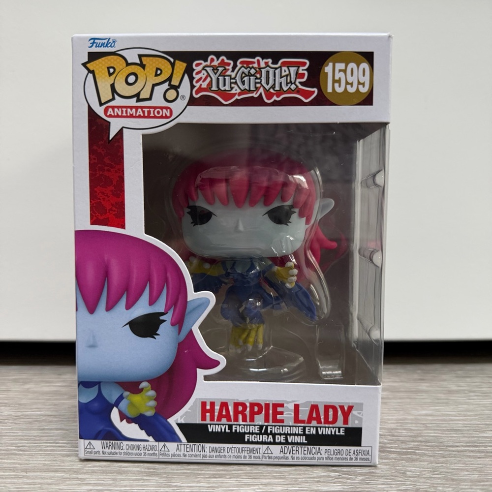 FUNKO POP! ANIMATION YU-GI-OH HARPIE LADY VINYL FIGURE #1599 NEW IN BOX
